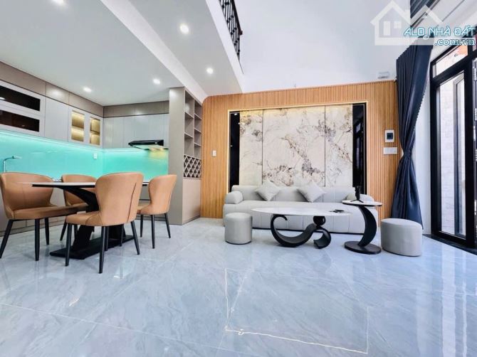 Chào bán Nhà mới đẹp full nội thất kiệt Tôn Đản gần Nguyễn Đình Tứ,cách chợ Hoà An 300m - 1
