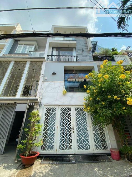 Bán nhà hẻm xe hơi 6m Hoàng Hoa Thám, P7, DT 4.3x17m, 4 lầu + chỗ lắp thang máy, giá 12.7 - 1