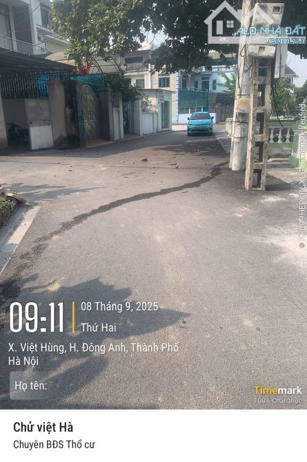 Bán 67m đất view hồ điều hìa thôn Gia Lộc Việt Hùng Đông Anh Hà Nội - 1