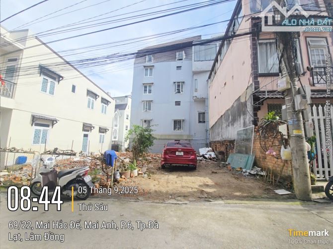 CHỈ 5,8 TỶ CHO LÔ ĐẤT ĐẸP, ĐẤT VUÔNG VỨT SẲN GPXD, CÁCH CHỢ ĐÀ LẠT CHƯA ĐẾN 2KM - 1