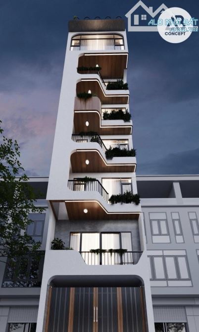 BÁN TOÀ APARTMENT LẠC LONG QUÂN TÂY HỒ 80m 8 TẦNG MT5m 39.5 TỶ VIEW HỒ THANG MÁY - 1