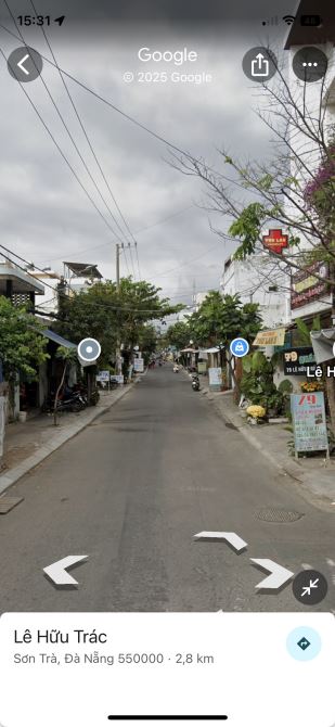 BÁN LÔ ĐẤT ĐẸP MẶT TIỀN LÊ HỮU TRÁC, GẦN BIỂN MỸ KHÊ - HIỆN ĐANG KINH DOANH CAFE SÂN VƯỜN - 1