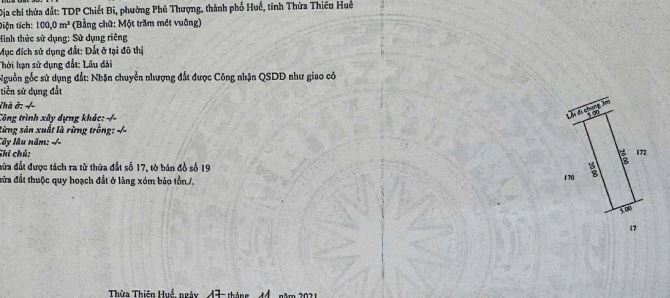 Bán lô đất 100m2 (5x20) tại Chiết Bi - Giá 1 tỷ 5xx - 1