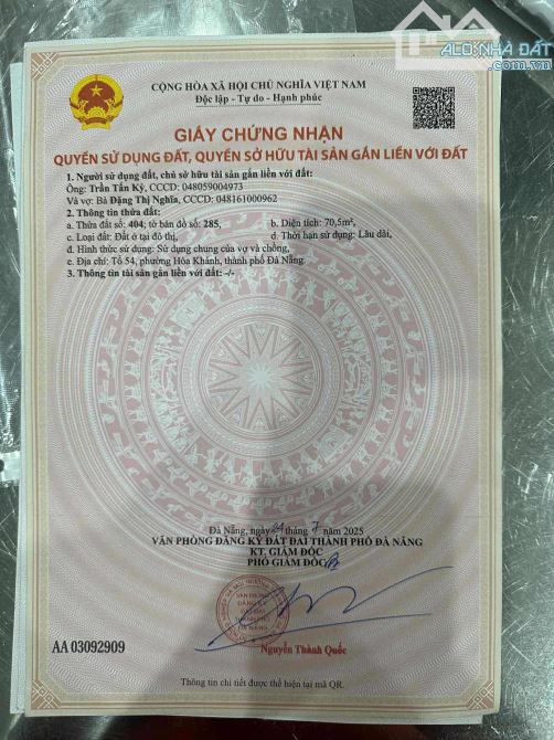 📌📌📌Làm việc trực tiếp!!! Bán cặp đất kiệt 113 Hoàng Văn Thái giá rẻ 🌺 - 1