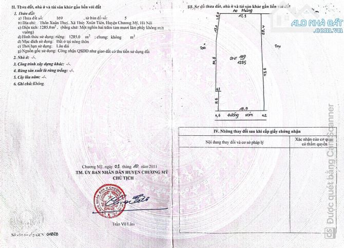 🏡 SIÊU PHẨM ĐẤT TRUNG TÂM THỦY XUÂN TIÊN – CHƯƠNG MỸ – HÀ NỘI 🏡 - 1