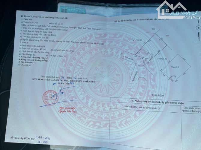 BÁN NHÀ 3 TẦNG HIỆN ĐẠI KIỆT 227 TRẦN PHÚ, PHƯỜNG TRƯỜNG AN, TP HUẾ, CHỈ 2,85 TỶ - 15