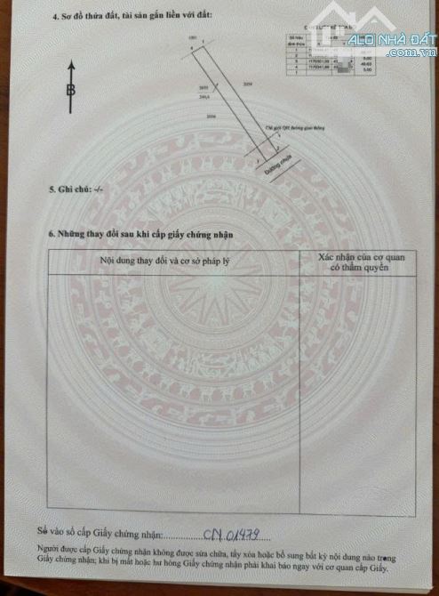 Bán 246m2 (5x49m) gần chợ Châu Pha, TP.Phú Mỹ - 2
