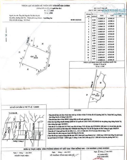 BÁN ĐẤT SUỐI TRE LONG KHÁNH - VỊ TRÍ VÀNG GẦN QL1A & CAO TỐC LONG THÀNH - SỔ SẴN SANG TÊN - 2