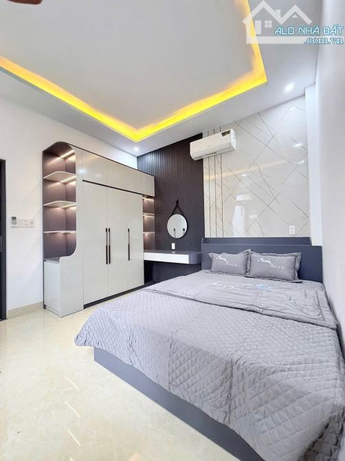 Nhà biệt thự 3 tầng đường ô tô 6m K500 Tôn Đản, Hoà Phát, Cẩm Lệ - 2