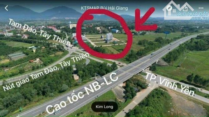 Bán đất tại khu phân lô Đồng Xuân, Kim Long, Tam Dương, Vĩnh Phúc. Giá chỉ 2.15 tỷ - 2