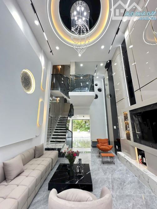 Nhà 5 tầng FULL NỘI THẤT đường VÕ THỊ THỪA phường APĐ Q12 DT 69,2m2 (4x17,3) đường 12m - 2