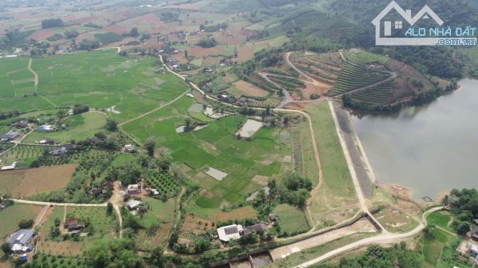 BÁN LÔ ĐẤT NGHỈ DƯỠNG  1000M VIEW CÁNH ĐỒNG VÀ HỒ ĐIỀU HÒA THOÁNG MÁT QUANH NĂM 7XXTR - 2