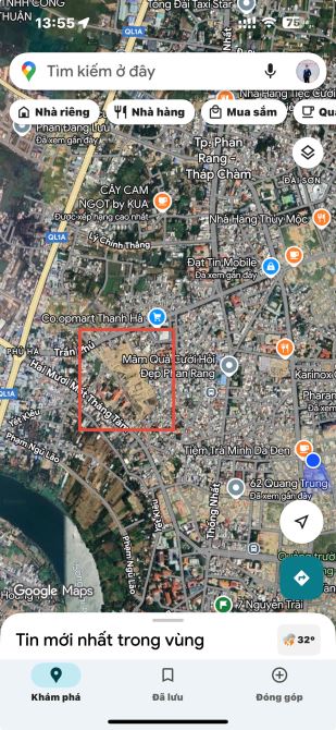Bán lô kề góc cạnh Shophouse khu đô thị Phủ Hà MK Phan Rang tỉnh khánh Hòa giá rẻ - 2
