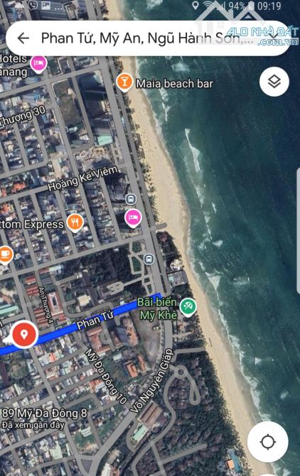 VIP BIỂN! BÁN ĐẤT LÔ GÓC 595M2- 129,79 TỶ - MT PHAN TỨ - Q. NGŨ HÀNH SƠN - 2