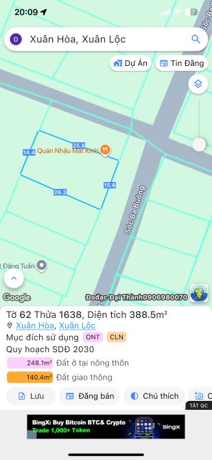 ❇️❇️ BÁN GẤP miếng đất tại XUÂN LỘC - ĐỒNG NAI - 2