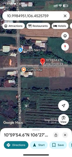 Bán lô đất mặt tiền đường Lê Thị Vui, xã Phước Hiệp, Củ Chi - 3