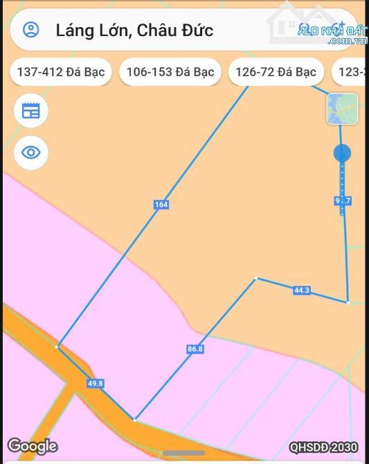 Cần bán 10.370m2 đất phủ hồng, sẵn 100m2 thổ cư, mặt tiền đến 50m, đất đẹp, màu mỡ - 3