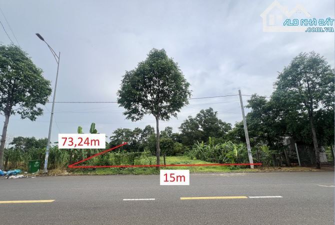 Bán lô đất ngang 15m mt đường HL2 tiếp giáp suối - 3