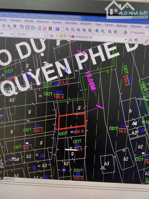 Bán đất Ngọc Thụy 40 m mặt tiền 4,5 m² vắn không quy hoạch không lỗi phong thủy gần Hồng T - 3