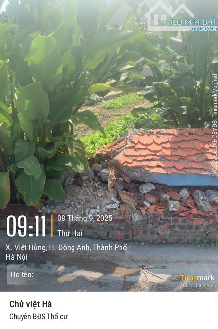 Bán 67m đất view hồ điều hìa thôn Gia Lộc Việt Hùng Đông Anh Hà Nội - 3