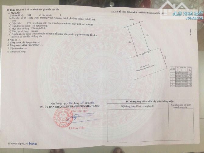 Bán nhà mặt tiền Đường Hoàng Diệu - ngang 11 mét - 3