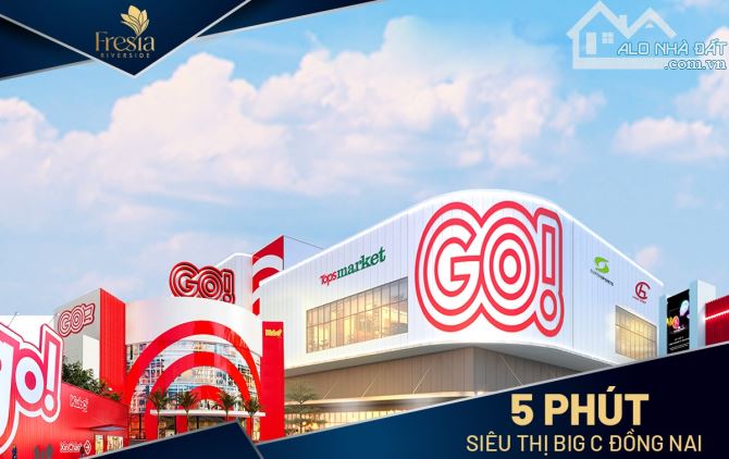 Căn hộ Fresia Riverside giá từ 1.79 tỷ/căn hộ, thanh toán chỉ 2%/đợt, có NH hỗ trợ vay 70% - 3
