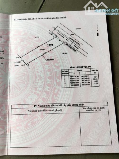 Bán lô đất giâ rẻ 98m², sổ riêng, Thạnh Xuân 43, Quận 12 - 3