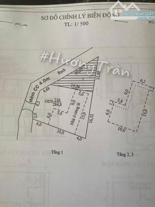 👉16,5 tỷ - BIỆT THỰ 384m2 ODT, HẺM 1 LÝ TỰ TRỌNG, bên hông C.Viên Lưu Hữu Phước - 3