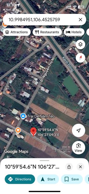 Bán lô đất mặt tiền đường Lê Thị Vui, xã Phước Hiệp, Củ Chi - 4