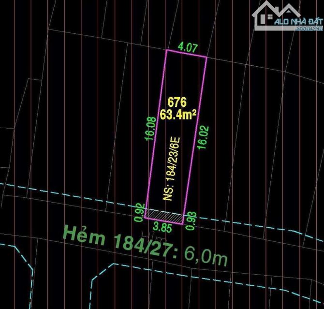 Khu TÊN LỬA nhà 3 tầng 4x17m đường Lê Đình Cẩn hẻm xe hơi 5.6 tỷ - 4