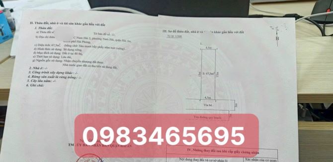 ❤️❤️chính chủ gửi bán lô đất tdc nam hải 2- Hải An- Hải Phòng - 4