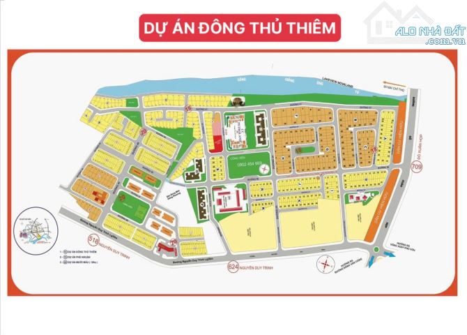 Bán Lô góc Dự án Đông Thủ Thiêm Q2 - Mặt tiền đường 56 - DT 215M2 (11x22m) - Giá 163tr/m2 - 4