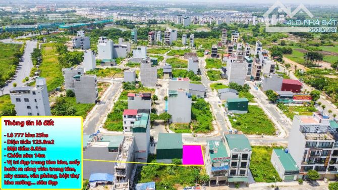 Bá,n Đất Vân Canh - Hoài Đức, 125.8m². Mặt Tiền 8.85m, Khu phân lô công đỗ cửa có vỉa hè. - 4