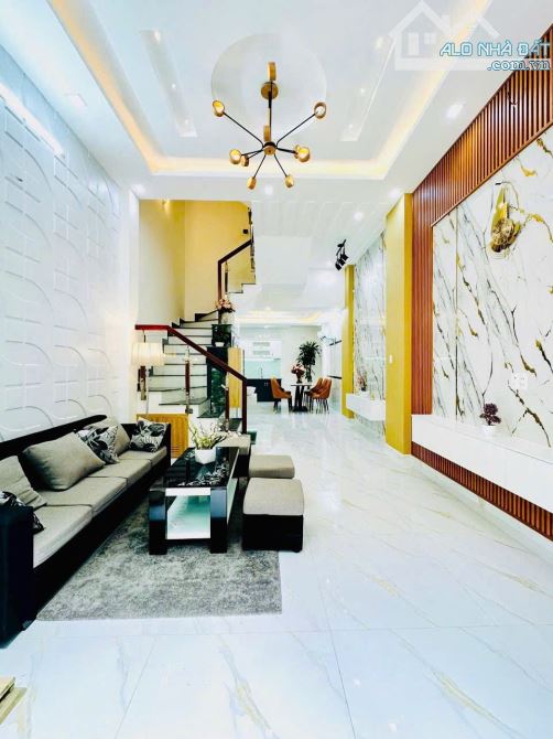Bán nhà mới đẹp Phạm Văn Chiêu, P. Thông Tây Hội, Gò Vấp, hẻm ô tô, khu đồng bộ, 6 tỷ 9 - 4