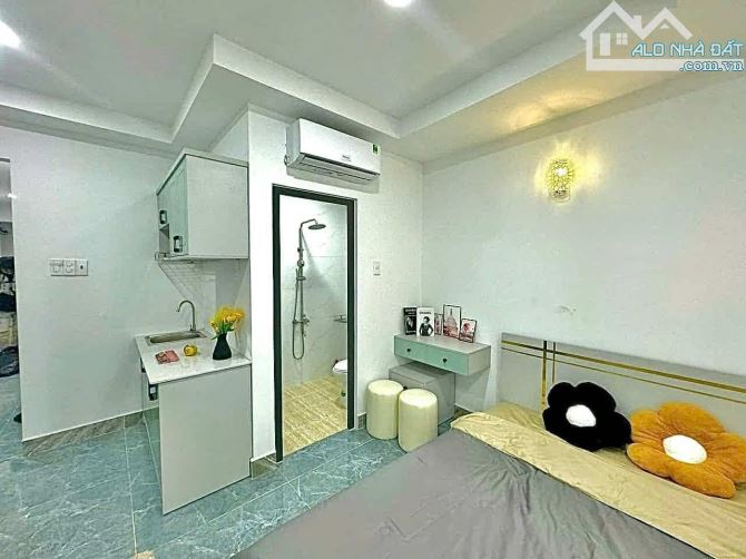 Bán CHDV 5 tầng thang máy, ô tô đậu cửa, 90m2 sổ nở hậu, hoàn công đủ, 9 phòng cho thuê. - 4