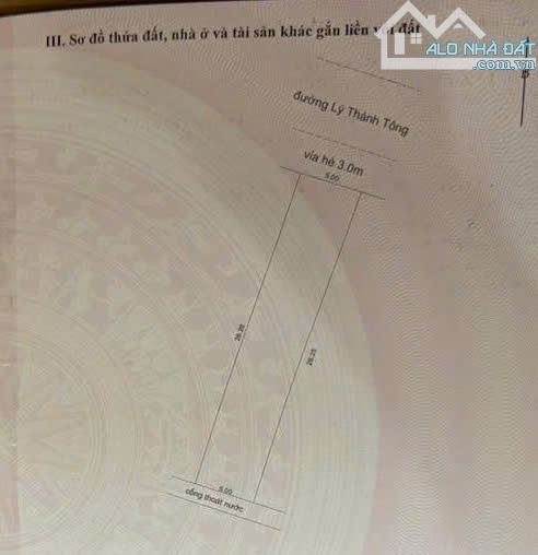 Bán cặp đất mặt tiền đường Lý Thánh Tông, Sơn Trà. - 4