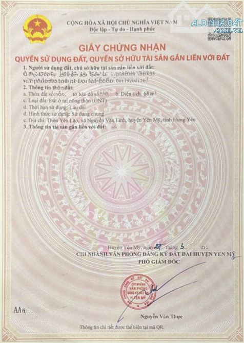 ❤️❤️❤️ Trục chính kinh doanh Yên Lão-Nguyễn Văn Linh-Yên Mỹ giá chỉ hơn 2,x tỷ - 4