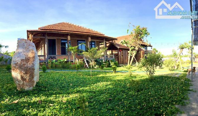 BÁN VIEW NGHĨ DƯỠNG LÁNG LỚN CHÂU ĐỨC, DT 1800MW CÓ SĂN NHÀ, HỒ CÁ KOI, GIÁ 6 TI - 5