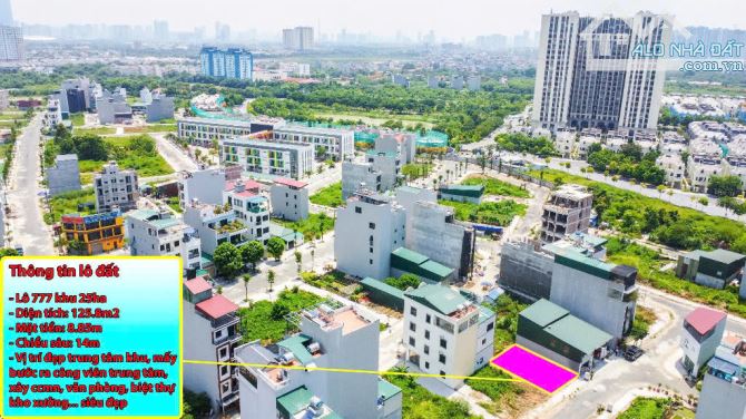 Bá,n Đất Vân Canh - Hoài Đức, 125.8m². Mặt Tiền 8.85m, Khu phân lô công đỗ cửa có vỉa hè. - 5