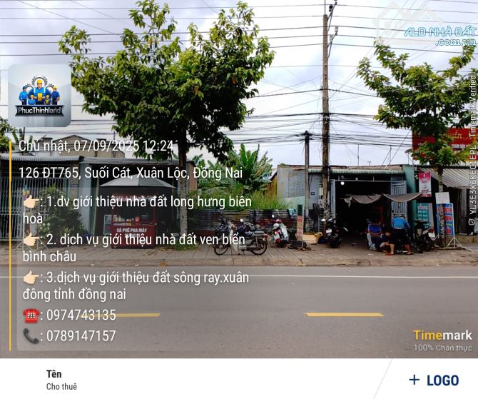 Dt765 xuân lộc sát chợ suối cát - 5