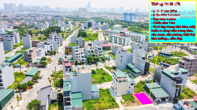 Bá,n Đất Vân Canh - Hoài Đức, 125.8m². Mặt Tiền 8.85m, Khu phân lô công đỗ cửa có vỉa hè. - 6