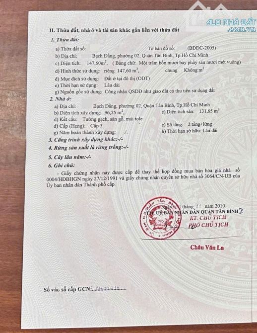 BÁN NHÀ GÓC 3 MẶT HẺM LỚN BẠCH ĐẰNG SAU CĂN MẶT TIỀN 9X18 CÁCH SÂN BAY 500M CHỈ 35 TỶ - 6
