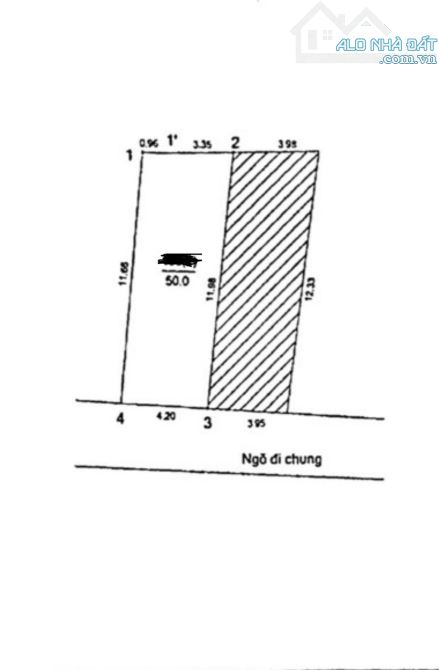 LĨNH NAM-HOÀNG MAI-50M x 4 TẦNG-MT4,2M-8,5 TỶ - 6
