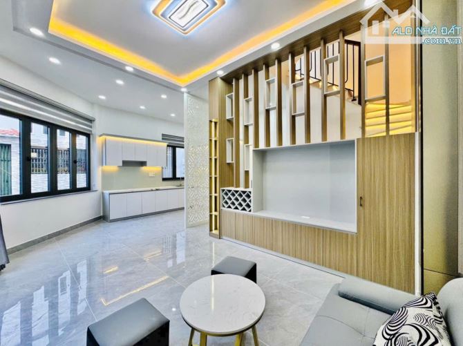 Bán nhà xây mới 100% hẻm 3,5m đường Nguyễn Tư Giản, P12, 8 x 7m, 4 tầng giá 6.35 tỷ tl - 6
