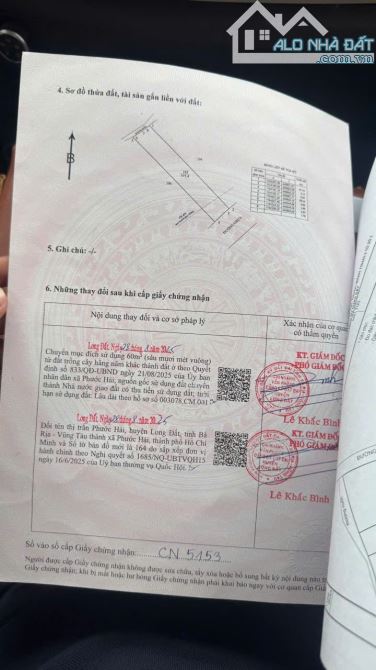 BÁN ĐẤT XÃ PHƯỚC HẢI - TP HỒ CHÍ MINH; VIEW NÚI MINH ĐẠM - CÁCH BIỂN 4KM  📐2 LÔ LIÊN KE. - 7