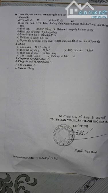 Bán nhà hẻm Tân Trào - Vĩnh Nguyên - Nha Trang( cách đường chính chỉ 8m) - 7