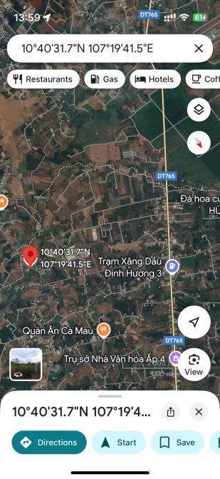 Bán lô đất góc 2 mặt tiền đường Cà So, Xã Sơn Bình, Châu Đức, Vũng Tàu - TP. HCM - 8