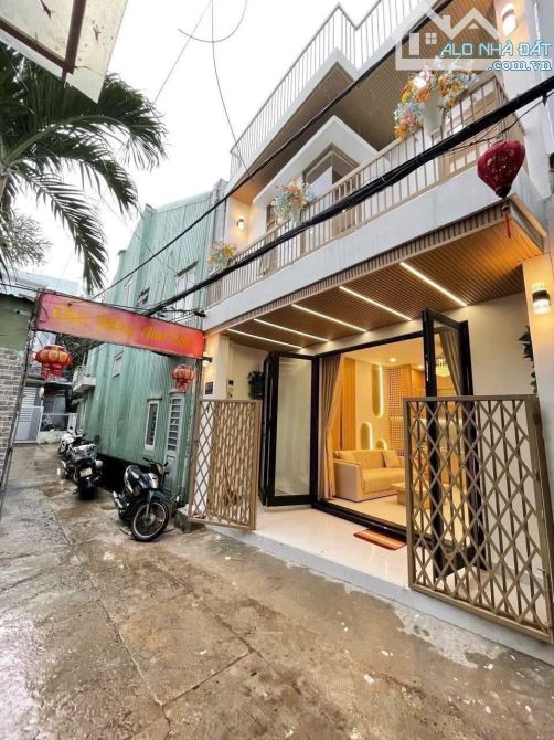 Bán nhà 3 tầng kiệt ô tô 5m Tôn Đản 1014/ô tô vô tới nhà - 9