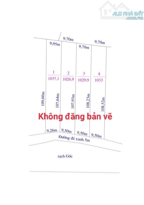 1030m2 đất vườn giá 850 triệu vew kênh thạnh hoà Bến Lức Long An được lên thổ giá rẻ - 9
