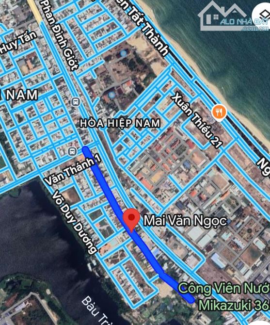 BÁN ĐẤT ĐƯỜNG 7m5 MAI VĂN NGỌC-HẢI VÂN-TP ĐÀ NẴNG - 1